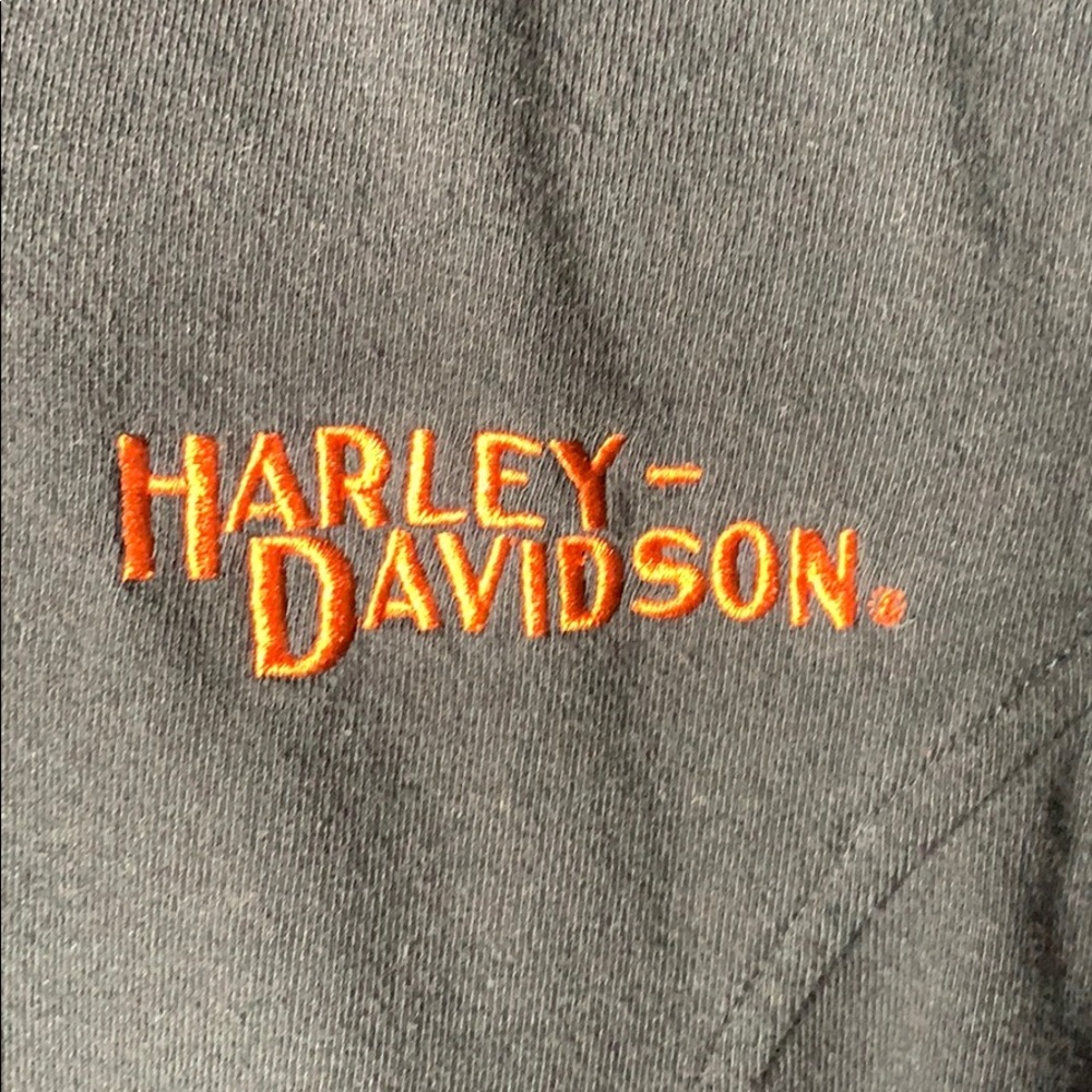 Harley Davidson‎ cotton black vest size L - Picture 5 of 12
